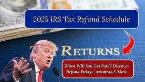 2025 IRS Tax Refund Schedule: When Will You Get Paid? Discover Refund Delays, Amounts & More
