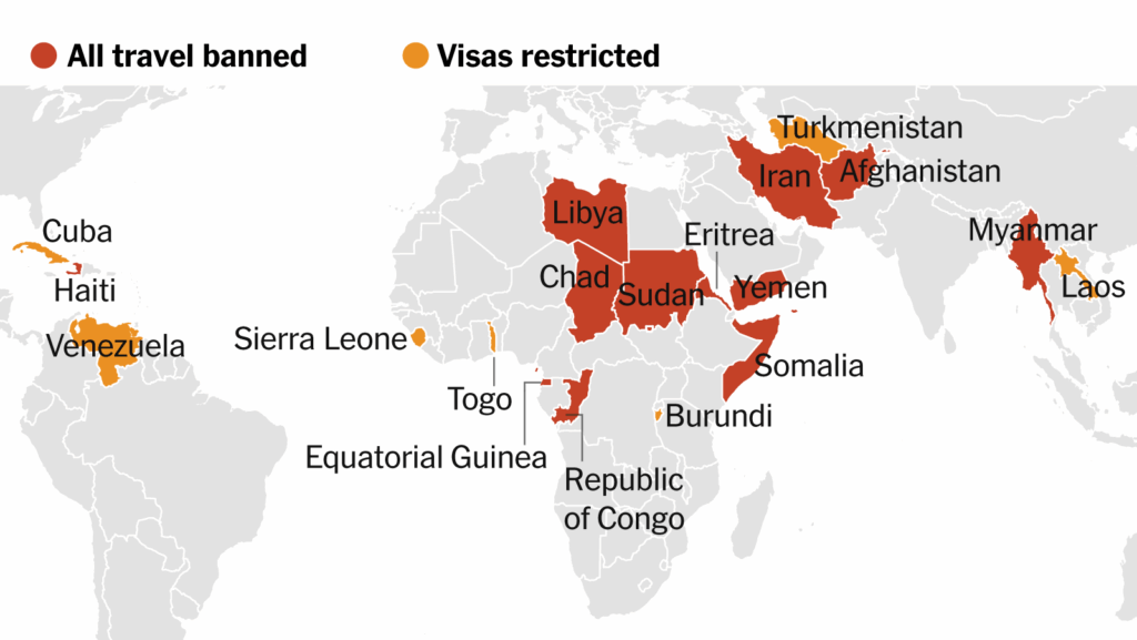 Trump’s 2025 Travel Ban: Full List of Countries Banned by the USA 2 image 4