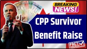CPP Survivor Benefit Raise