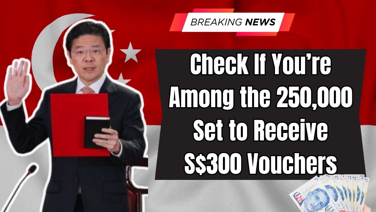Singaporeans Check If You’re Among the 250,000 Set to Receive S$300 Vouchers