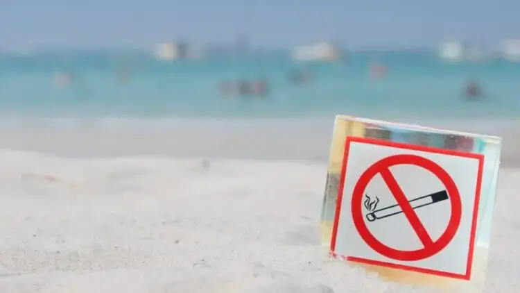 Banned from Smoking Here