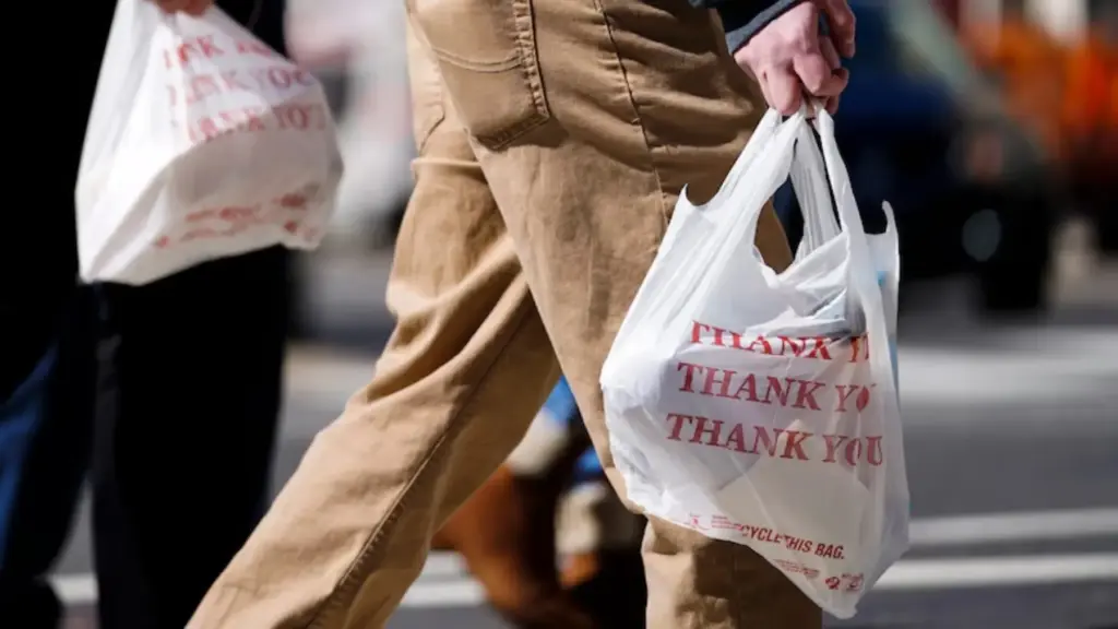 California Plastic Bags Use 2025