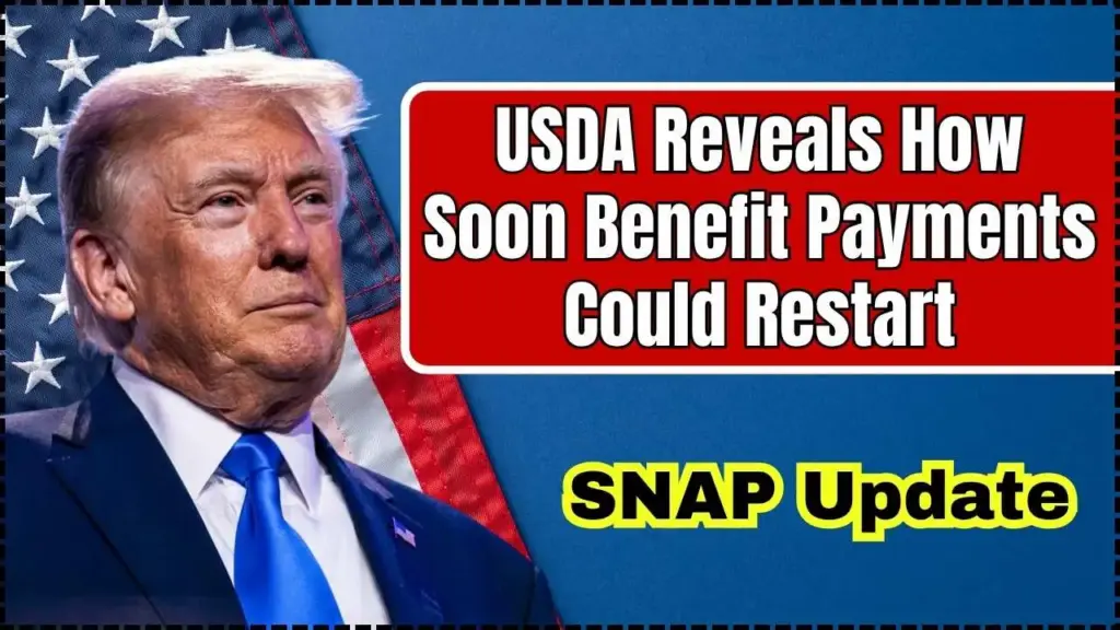 SNAP Update — USDA Reveals How Soon Benefit Payments Could Restart 1 USDA Reveals How Soon Benefit Payments