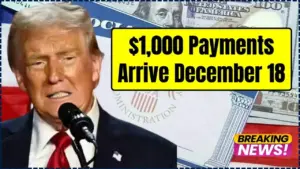 $1,000 Payments Arrive December 18