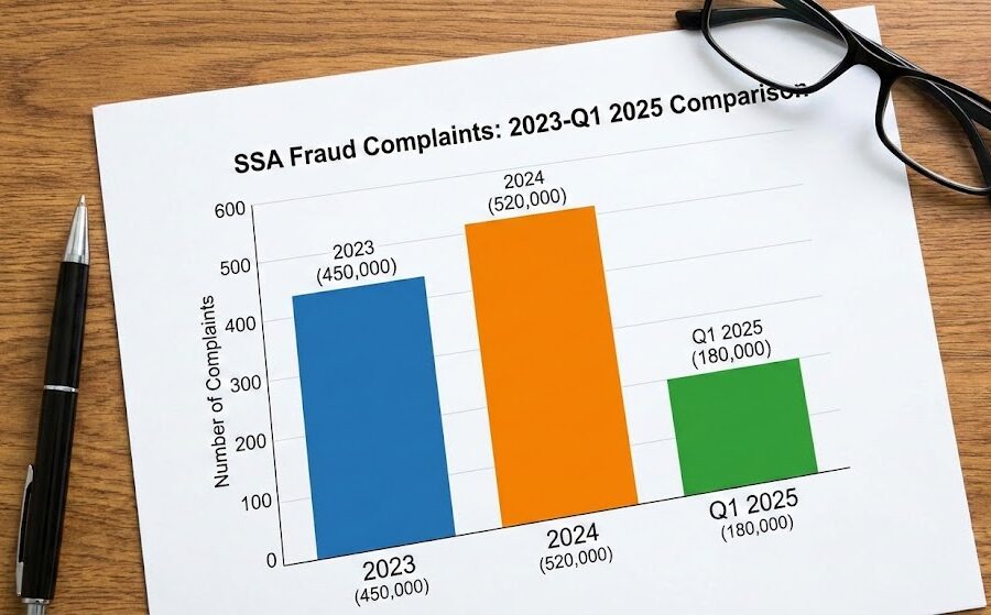 Social Security & VA Beneficiaries Alert: New 2025 Scams You Need to Watch For 2 SSA fraud complaints from 2023, 2024, and the first quarter of 2025