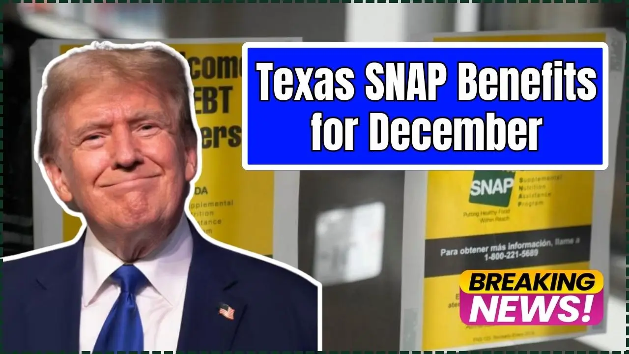 Texas SNAP Benefits for December
