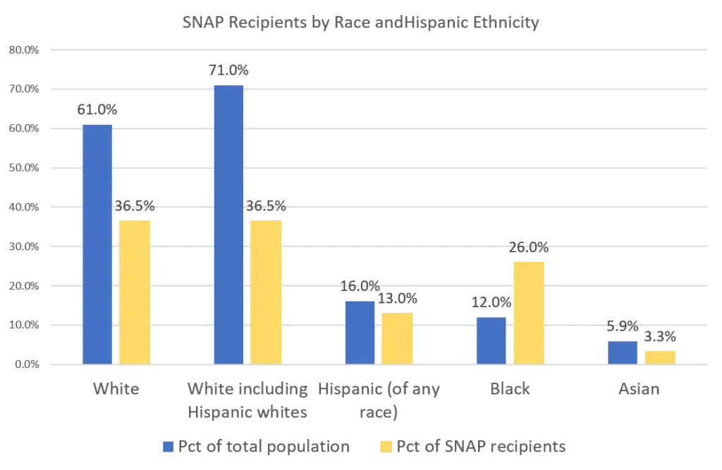 Texas SNAP Recipients Graph 2025