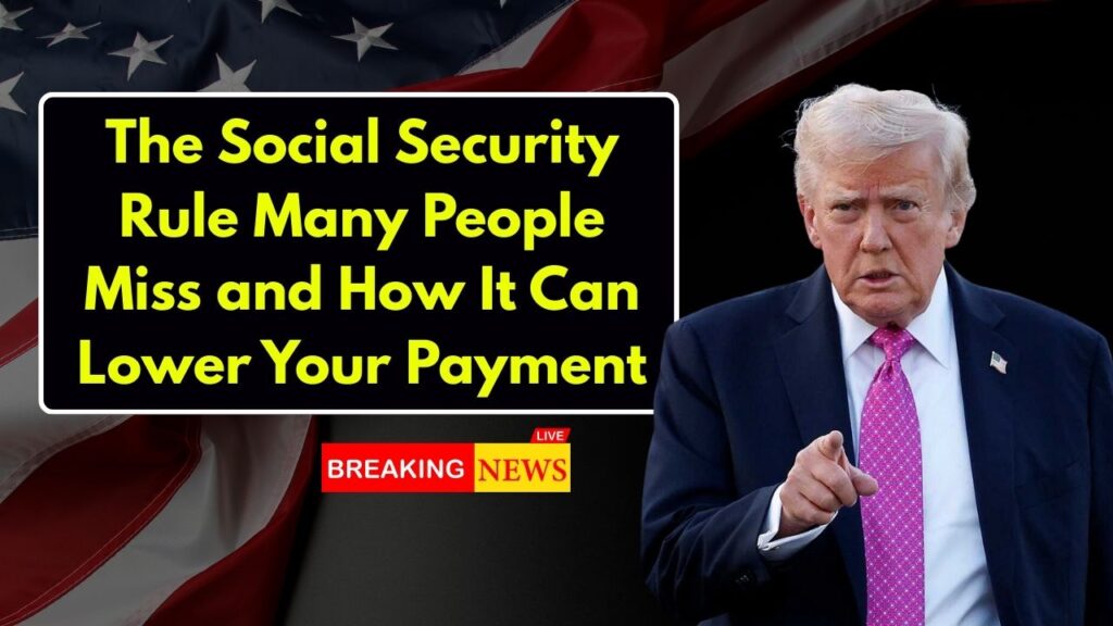 The Social Security Rule Many People Miss and How It Can Lower Your Payment - Check Details 1 The Social Security Rule