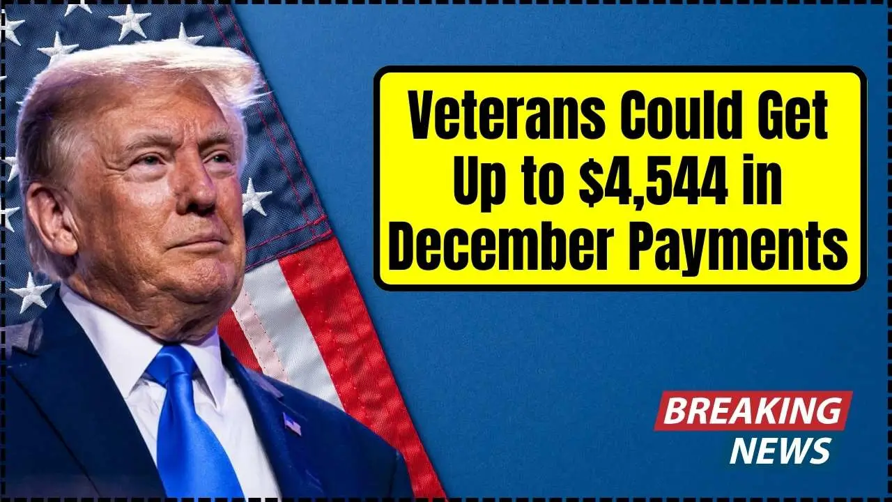 Veterans Could Get Up to $4,544 in December