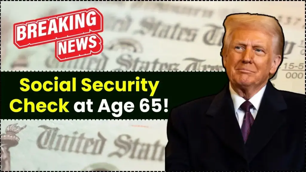 Average Social Security Check at Age 65