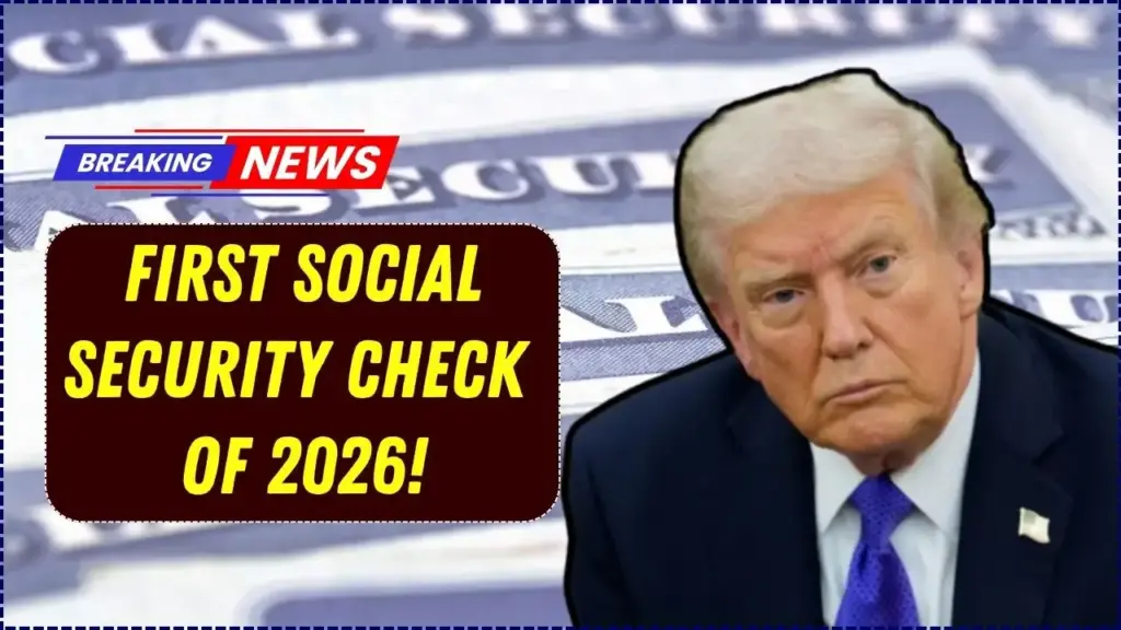 Your First Social Security Check of 2026: Check Which Day It Will Be Sent 1 Social Security Check of 2026