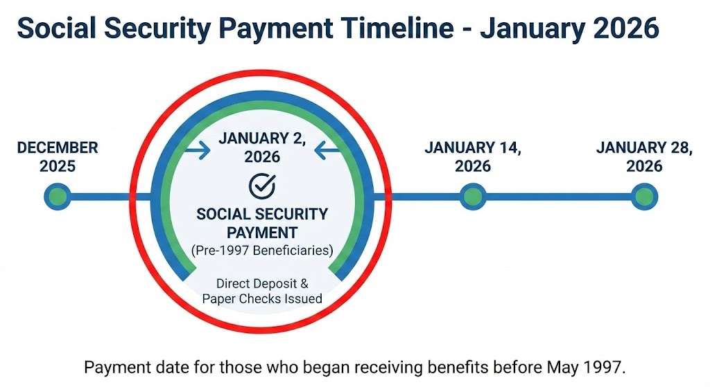 2026 Social Security payment for pre-1997 beneficiaries