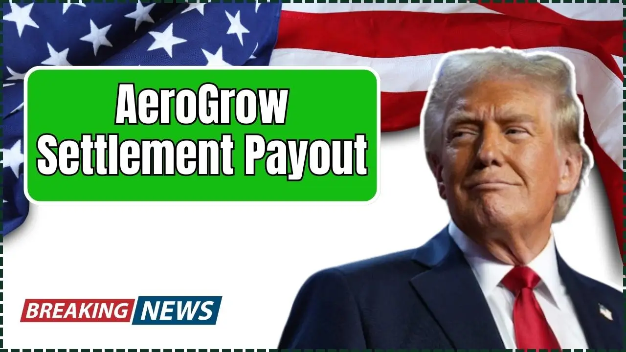 AeroGrow Settlement Payout