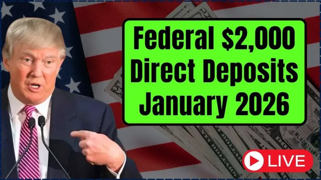 Federal $2,000 Direct Deposits January