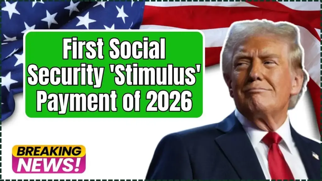 What the First Social Security 'Stimulus' Payment of 2026 Really Means for You- Check COLA 2026 Details 1 First Social Security 'Stimulus' Payment