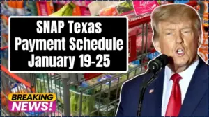 SNAP Texas Payment Schedule January