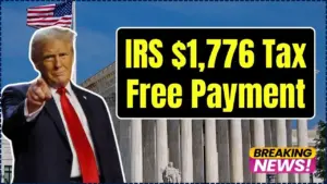 IRS $1,776 Tax-Free Payment
