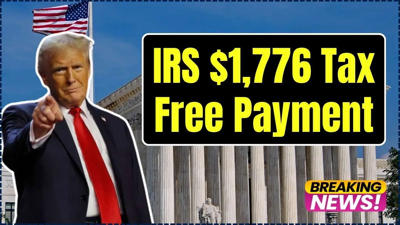IRS $1,776 Tax-Free Payment